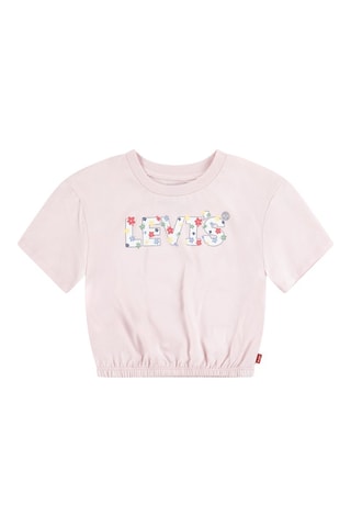 T-shirt - Wit en roze