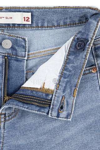 Spijkershort - Blauw