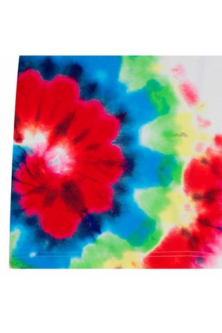 T-shirt - Wit, rood, blauw en geel