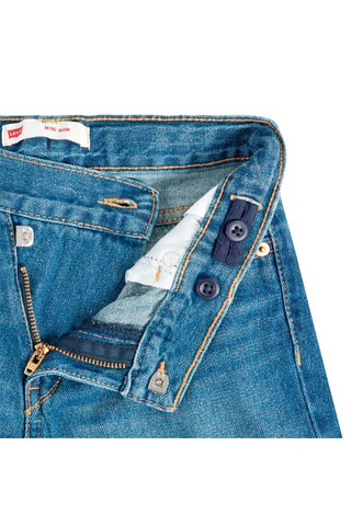 Spijkershort - Blauw