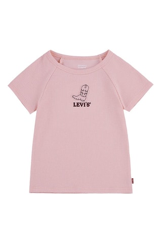 T-shirt - Rood en roze