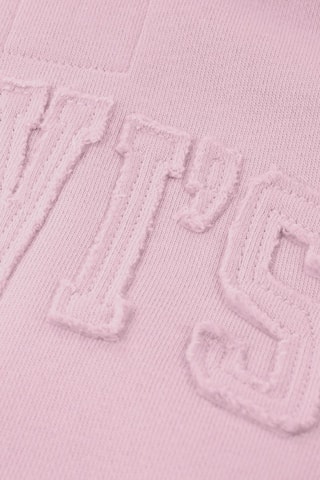 Sweater met Capuchon - Wit en roze