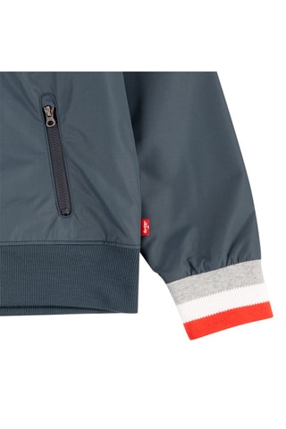 Windjack - Wit, rood en grijs