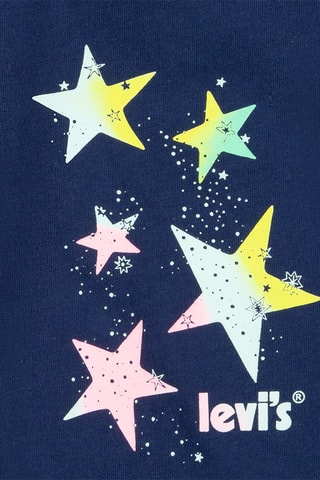 T-shirt - Blauw en roze