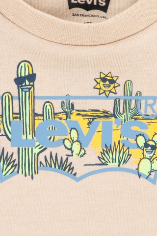 T-shirt en Short - Beige en blauw