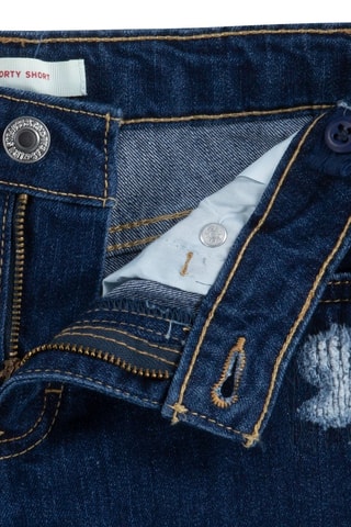 Short en jean - Bleu