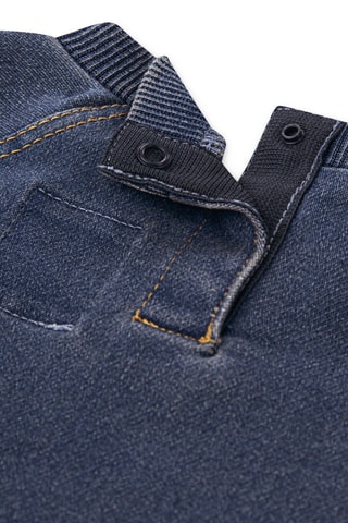 Spijkersweater - Blauw en bruin