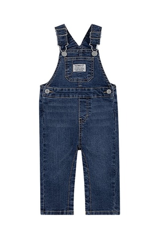Tuinjeans - Wit, beige en blauw