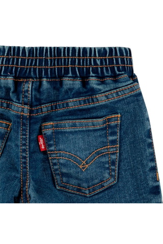 T-shirt en Spijkershort - Wit en blauw