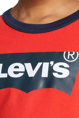 T-shirt - Wit, rood en blauw