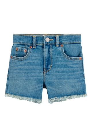 Spijkershort - Rood, blauw, oranje en roze