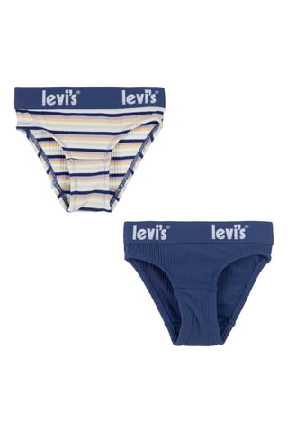 2 Slips - Blauw, groen en geel