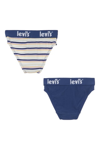 2 Slips - Blauw, groen en geel