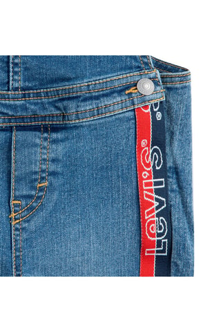 Korte Tuinjeans - Blauw