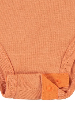 2 Bodysuits - Wit, groen en oranje