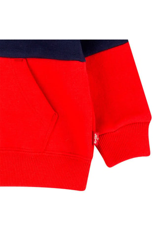 Sweater met Rits - Blauw