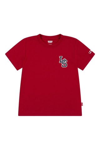 T-shirt - Zwart en rood
