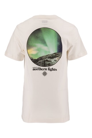 T-shirt - Wit en groen