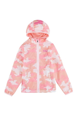 Windjack - Wit en roze
