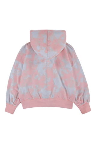 Sweater met Capuchon - Blauw en roze