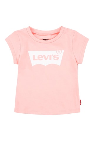 T-shirt - Wit, rood en roze