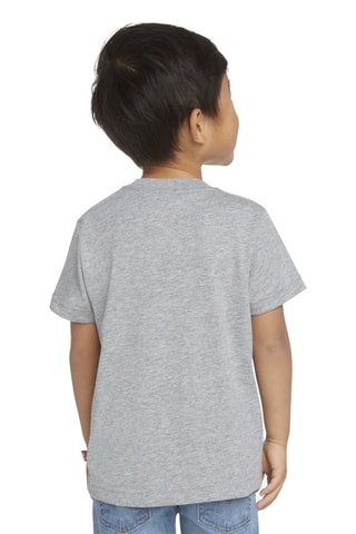 T-shirt - Wit, rood en grijs