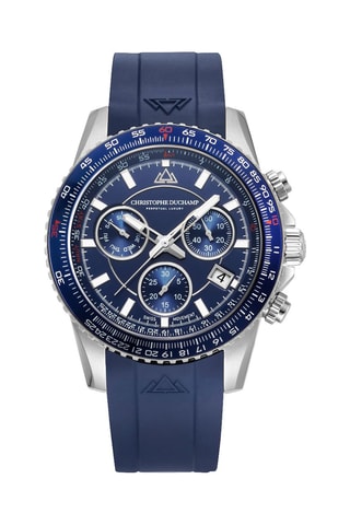 Reloj de cuarzo Swiss Made Ronda Z61 - Azul