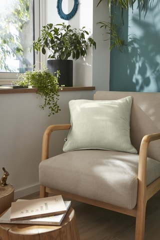 Cuscino Gaïa - 45 x 45 cm - Verde