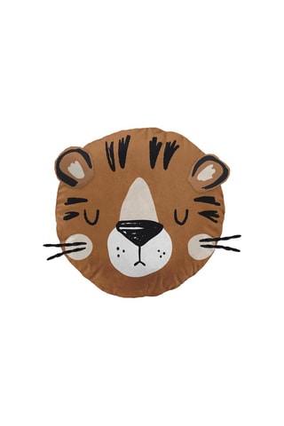 Cuscino sfoderabile in cotone Diego - Marrone - 30 x 30 cm