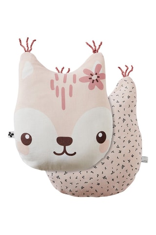 Cuscino sfoderabile Tamia - 
Rosa chiaro - 40 x 45 cm