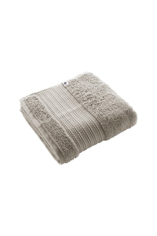 Asciugamano in cotone Garance - Argilla - 50 x 90 cm