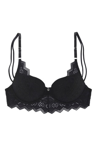 Sujetador push-up Romane - Negro - S.Oliver Lm