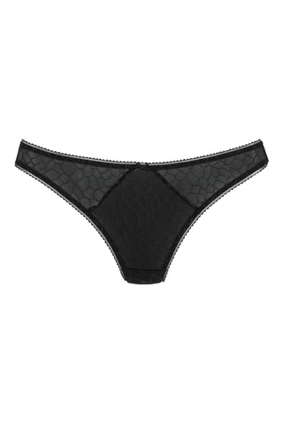 Tanga Chiara - Negro - Lascana