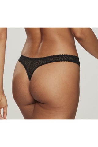 Tanga Perfect Basics - Negro - Nuance