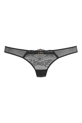 Tanga Elenora - Negro - Lascana