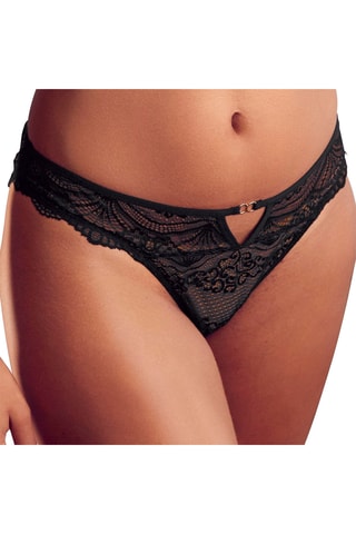 Braga brasileña Elenora - Negro - Lascana