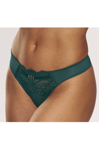Tanga Elenora - Verde oscuro - Lascana