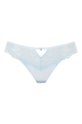 Tanga de seda Alana - Celeste - Lascana