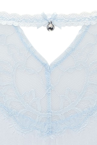 Tanga de seda Alana - Celeste - Lascana