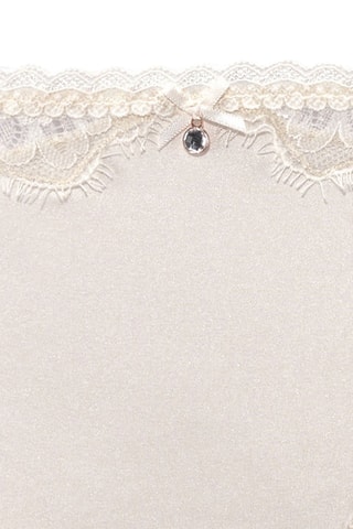 Braga de seda Alana - Beige - Lascana