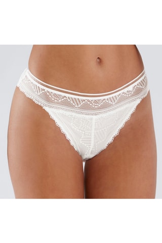 Tanga Tiziana - Blanco - Lascana