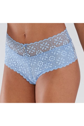 Shorty de talle alto Amelie - Celeste - S.Oliver Lm