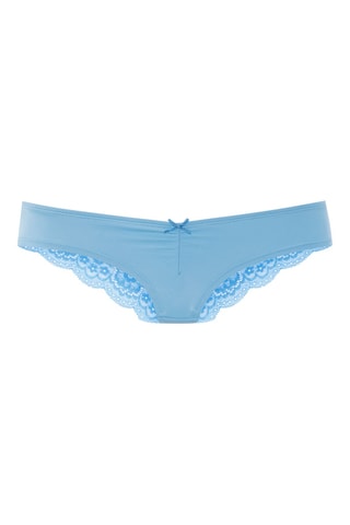 Braga brasileña Slip Selection - Celeste - Lascana