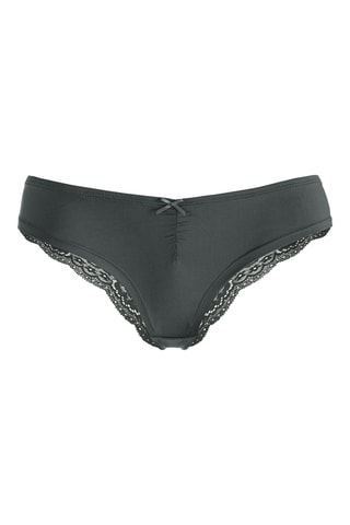 Braga brasileña Slip Selection - Verde oscuro - Lascana
