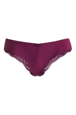 Braga brasileña Slip Selection - Burdeos - Lascana