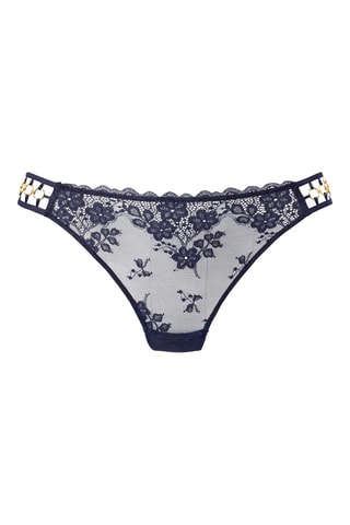 Tanga Adelina - Azul marino - Lascana