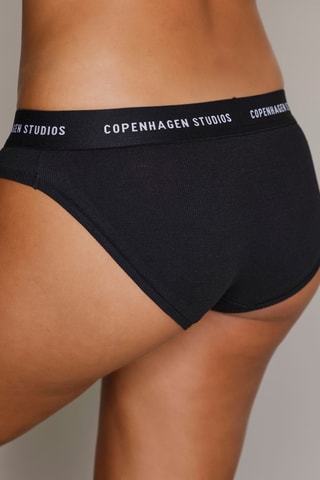 2 bragas - Negro - Copenhagen Studios