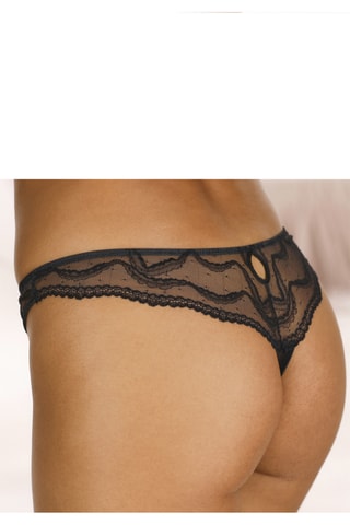 Tanga Giovanna - Negro - Lascana