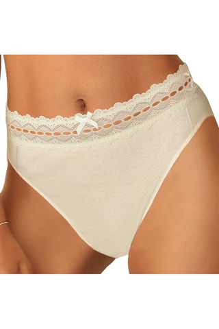 Braga de talle alto Claire - Beige - S.Oliver Lm