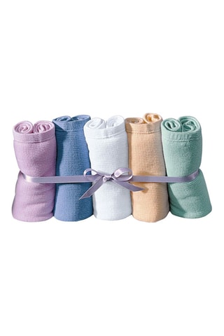 5 bragas de talle alto - Malva - Petite Fleur